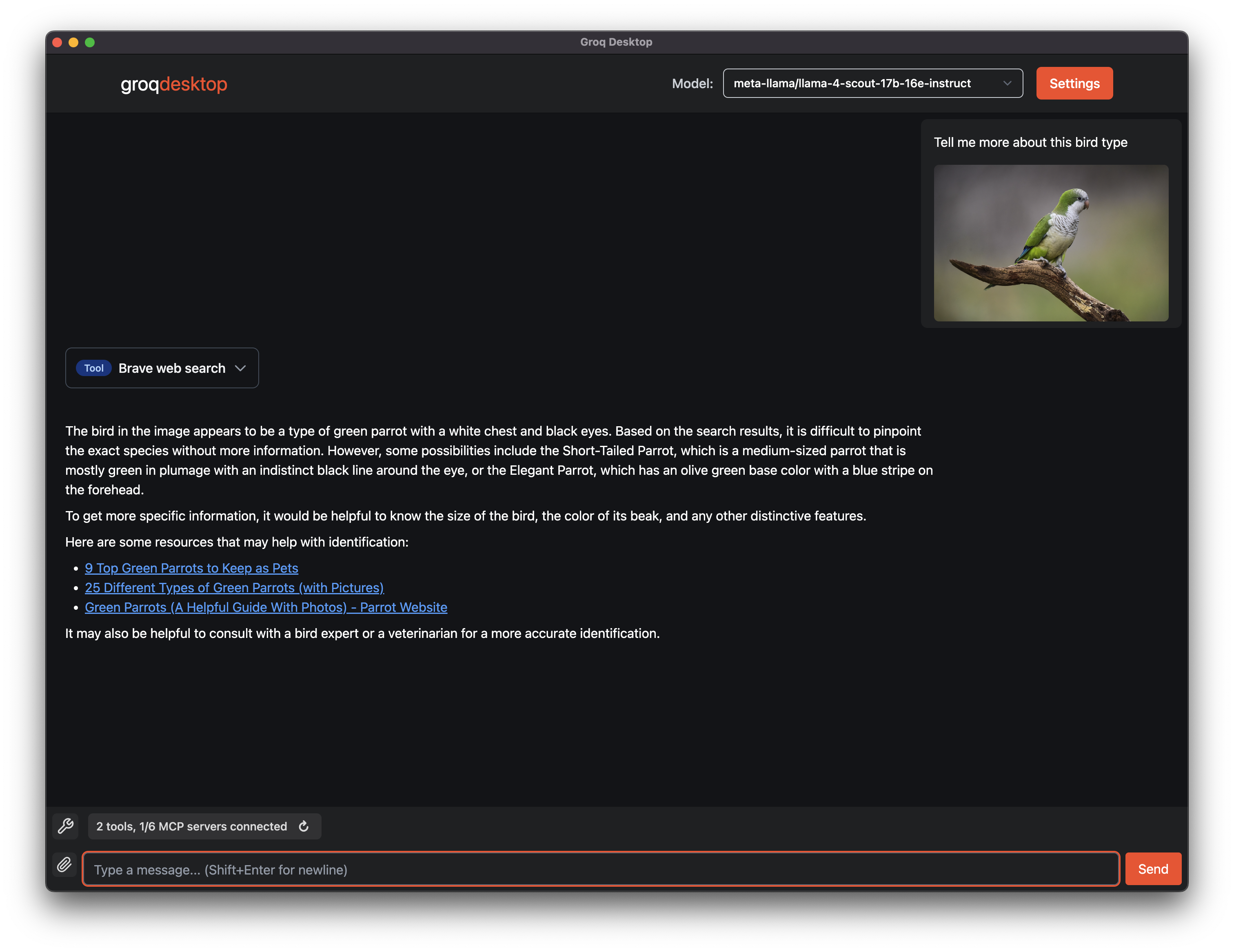 Groq Desktop